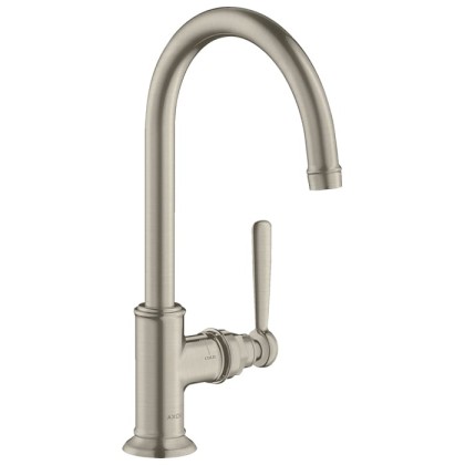 Axor Montreux Однорычажный смеситель для раковины, на 1 отв. цвет: никель шлифованный