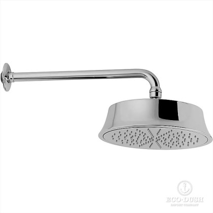 CISAL Shower Верхний душ D220 мм с настенным держателем L270 мм, цвет: хром