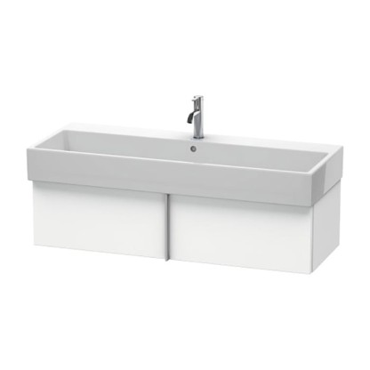 Duravit VA Тумба подвесная, 118.4x43.1х29.8см., с раковиной и 1 выдв. ящиком, цвет: белый матовый