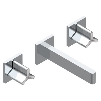 THG ICON-X TITANE Смеситель для раковины, настенный, цвет: хром