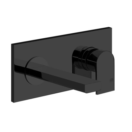 Gessi Emporio Via manzoni Смеситель для раковины, встраиваемый, излив: 14,8см., цвет: Black XL