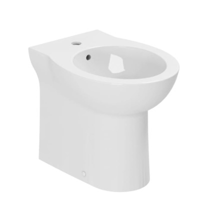 Azzurra Fast Биде напольное 51x37xH42 см, c 1 отв., цвет: Bianco lucido