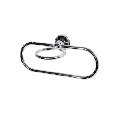 Bertocci Scacco Полотенцедержатель кольцо с держателем мыльницы, подвесной, цвет: хром