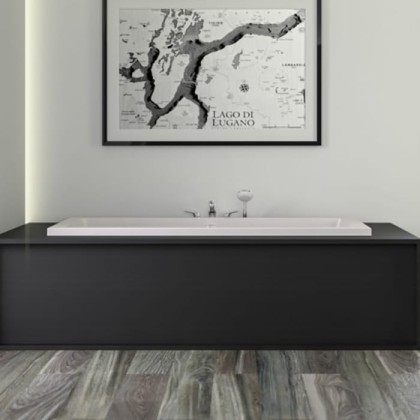 Knief Culture FIT Ванна встраиваемая 180x80x60см с ножками, цвет: белый