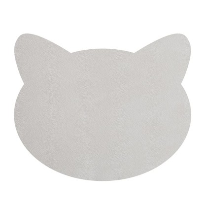 ADJ Плейсмат детский Cat, 42x35 см., цвет: устричный/пепельная роза