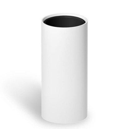 Decor Walther Mikado Стакан настольный, цвет: белый матовый/черный