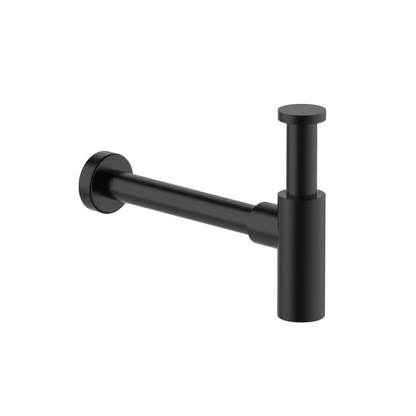 Fantini AF/21 Сифон бутылочный 1'' 1/4 для раковины, черный матовый