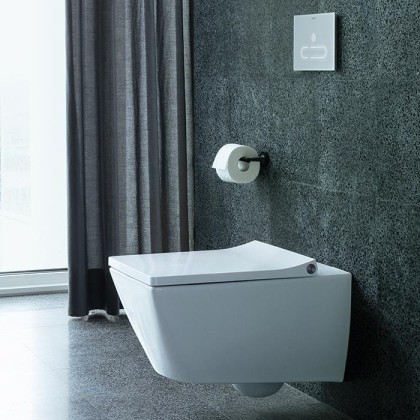 Duravit Viu Унитаз подвесной 37x57см, rimless, вкл. крепление Durafix, цвет: белый