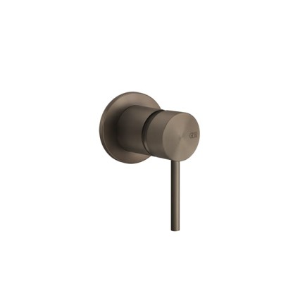 Gessi 316 Смеситель для душа, встраиваемый, на 1/2", 1 источник (внешние части), цвет: brushed copper pvd