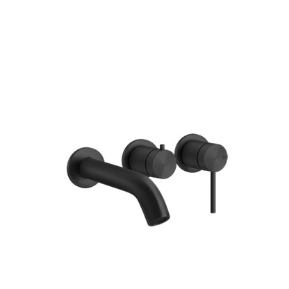 Gessi 316 Смеситель для ванны, встраиваемый, с переключателем на 2 положения, внешняя часть, цвет: Black XL