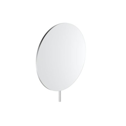 Fantini Young Зеркло косметическое настенное круглое 20 см, отделка матовая натуральная сталь