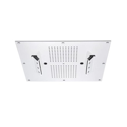 Carimali MyDream Верхний душ 550х500 мм, потолочный, 242 форсунки, 4 потока: дождь, каскад, распылители, двойной каскад, хромотерапия, цвет: хром