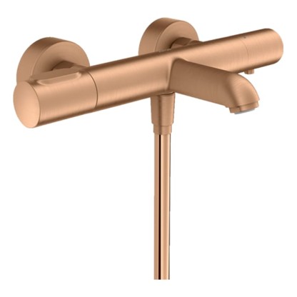 Axor Citterio M Смеситель для ванны, настенный, термостатический, цвет: шлифованная бронза