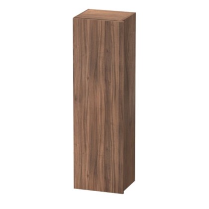 Duravit DuraStyle Колонна, 1 дерца, 4 стеклянные полки, петли справа, 40x36х140см., напольная, цвет: орех натуральный