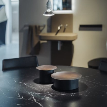 Agape Gemma Контейнер ?9x13 см, цвет: темный дуб