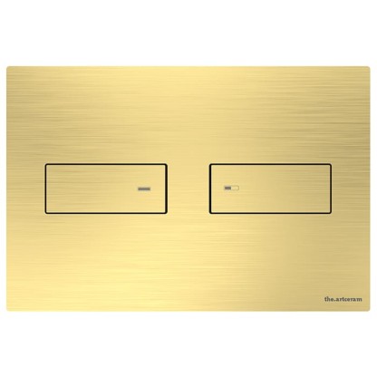 Artceram INOX Смывная клавиша, цвет: золото брашированное PVD