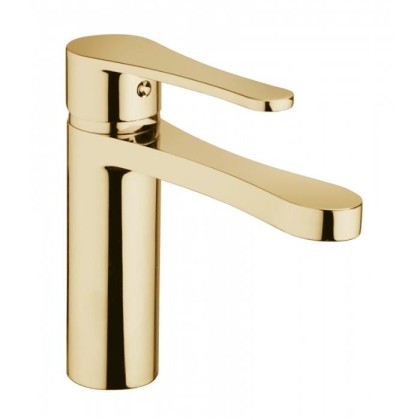 Смеситель для раковины Bongio O'Clock Green, цвет: золото