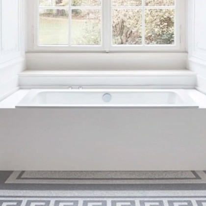 Bette One Ванна пристенная, 190х90х42см., с шумоизоляцией, цвет: белый