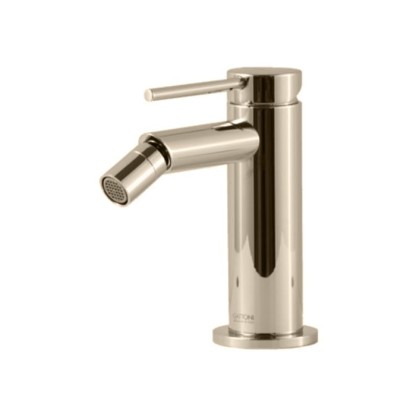 Gattoni Circle Two Смеситель для биде на 1 отверстие, с донным клапаном, цвет: Brushed Nickel