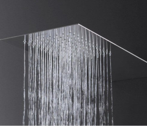 Antonio Lupi Душевая система Bilastra 20,7x50,3x0,2 см, цвет: Acciaio Satinato