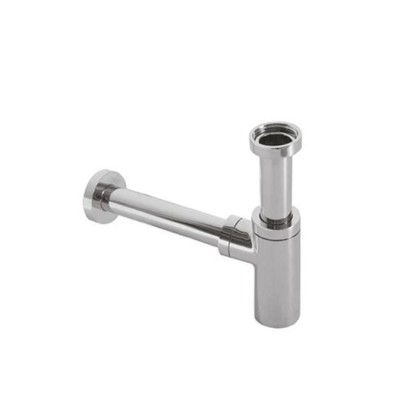 Globo Сифон круглый 1"1/4, цвет: хром