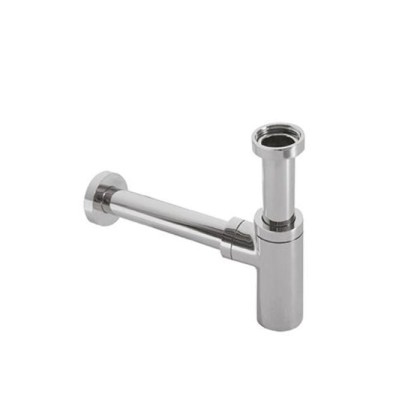 Globo Сифон круглый 1"1/4, цвет: хром