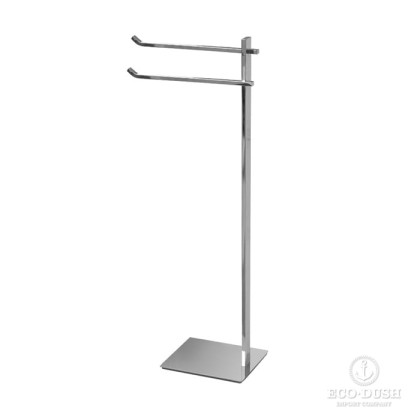 Stella Bamboo Quadro Полотенцедержатель напольный для 2 полотенец 1062 цвет: хром