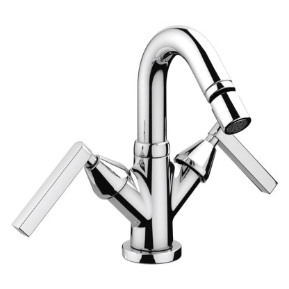 Nicolazzi Flag Смеситель для биде, на 1 отв., с донным клап, цвет: хром