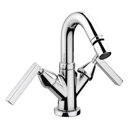 Nicolazzi Flag Смеситель для биде, на 1 отв., с донным клап, цвет: хром