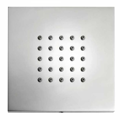 Bossini Cubic Flat Настенная форсунка 10х10 см, цвет: хром