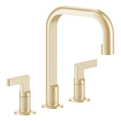 Gessi Inciso Смеситель для раковины на 3 отв., цвет: золото