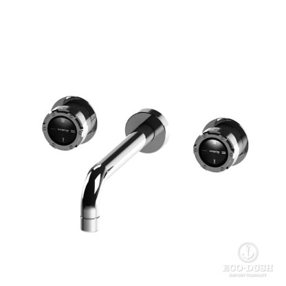 Stella Timeaster Встраиваемый смеситель для раковины 3861, круглая ручка d=52мм, цвет: хром