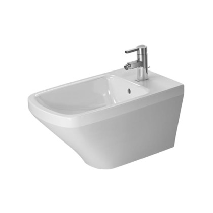 Duravit DuraStyle Биде подвесное 62х37см, с 1 отв., с креплением, c WonderGliss, цвет: белый
