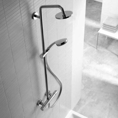 Hansgrohe Croma 160 Showerpipe, Душевой гарнитур 160 1jet Showerpipe, держатель 270 мм, цвет: Хром