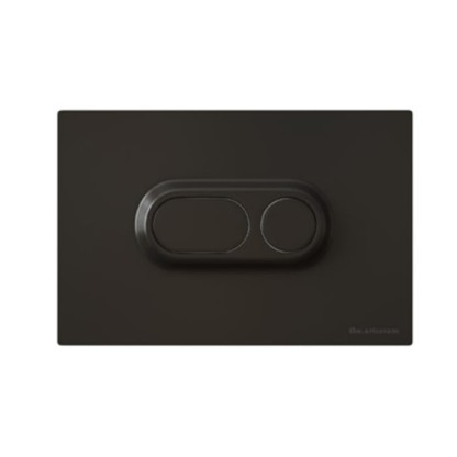 Artceram Atelier Клавиша смыва, цвет: черный матовый