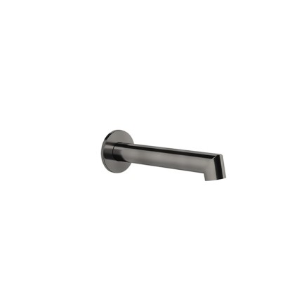Gessi Ingranaggio Настенный излив для ванны, цвет: Black Metal Brushed PVD