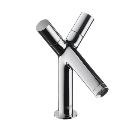 Axor Starck Смеситель с 2 регуляторами воды, цвет: хром