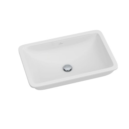 Villeroy&Boch Loop&Friends Раковина встраиваемая 61.5x38см, под столешницу, с переливом, цвет: альпийский белый