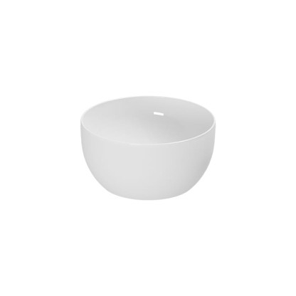 Azzurra Elegance Circle Раковина круглая накладная, ?40xH20 см, без отв., без перелива, цвет: Bianco lucido