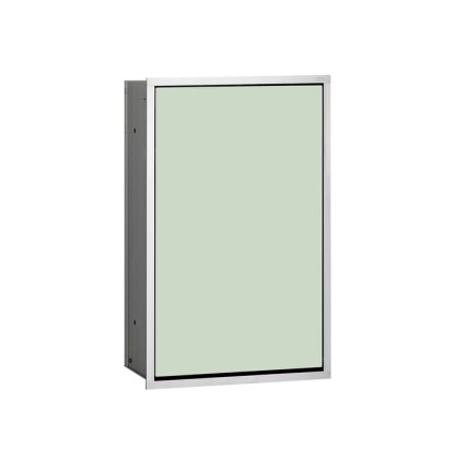 EMCO Asis 300 Модуль с мусорной корзиной, встраиваемый, цвет: хром/белый ELS