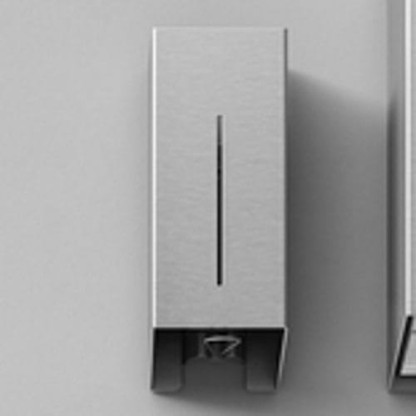 Agape Mach 2 Дозатор для жидкого мыла подвесной 40x17.1x12.3 см, цвет: сатин