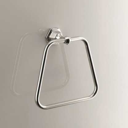 Devon&Devon Jubilee Полотенцедержатель кольцо, подвесной 20см., подвесной, цвет: никель блестящий