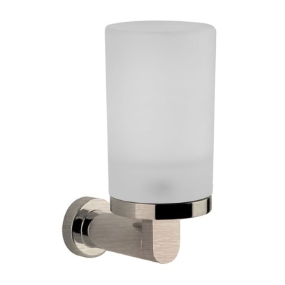 Gessi Emporio accessories Стакан, подвесной, сатинированное стекло, цвет: Finox Brushed Nickel