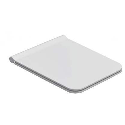 Globo Incantho Сиденье для унитазов INS02/IN001 дюропласт с микролифтом цвет: белый петли хром