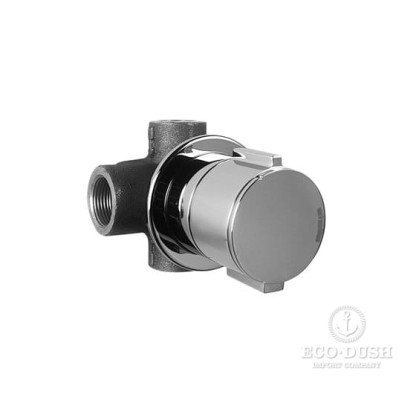 Stella Timeaster Встраиваемый переключатель для ванны/душа 0/150, цвет: хром