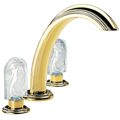 THG Na?ade Cмеситель на борт ванны, на 3 отверстия, без ручного душа, цвет: полированное золото