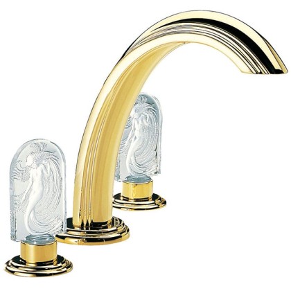 THG Na?ade Cмеситель на борт ванны, на 3 отверстия, без ручного душа, цвет: полированное золото