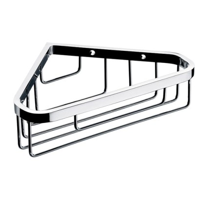 EMCO System2 Полочка-решетка угловая, 152x152x53мм, подвесной, цвет: хром