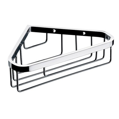 EMCO System2 Полочка-решетка угловая, 152x152x53мм, подвесной, цвет: хром