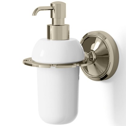 Devon&Devon Antique Georgian Дозатор для жидкого мыла, подвесной, цвет: никель блестящий